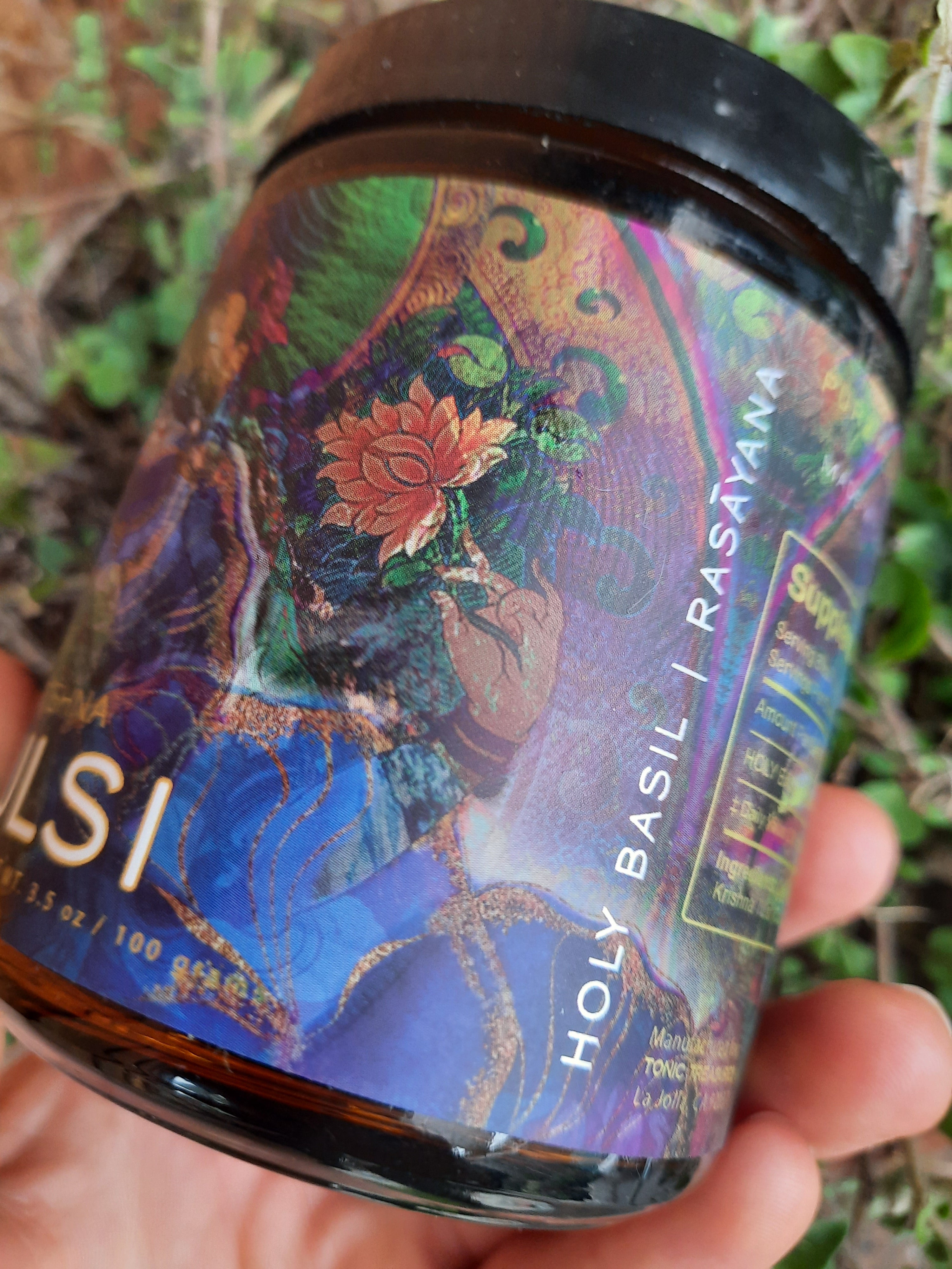 KRISHNA TULSI: Holy Basil Calming Rasāyana