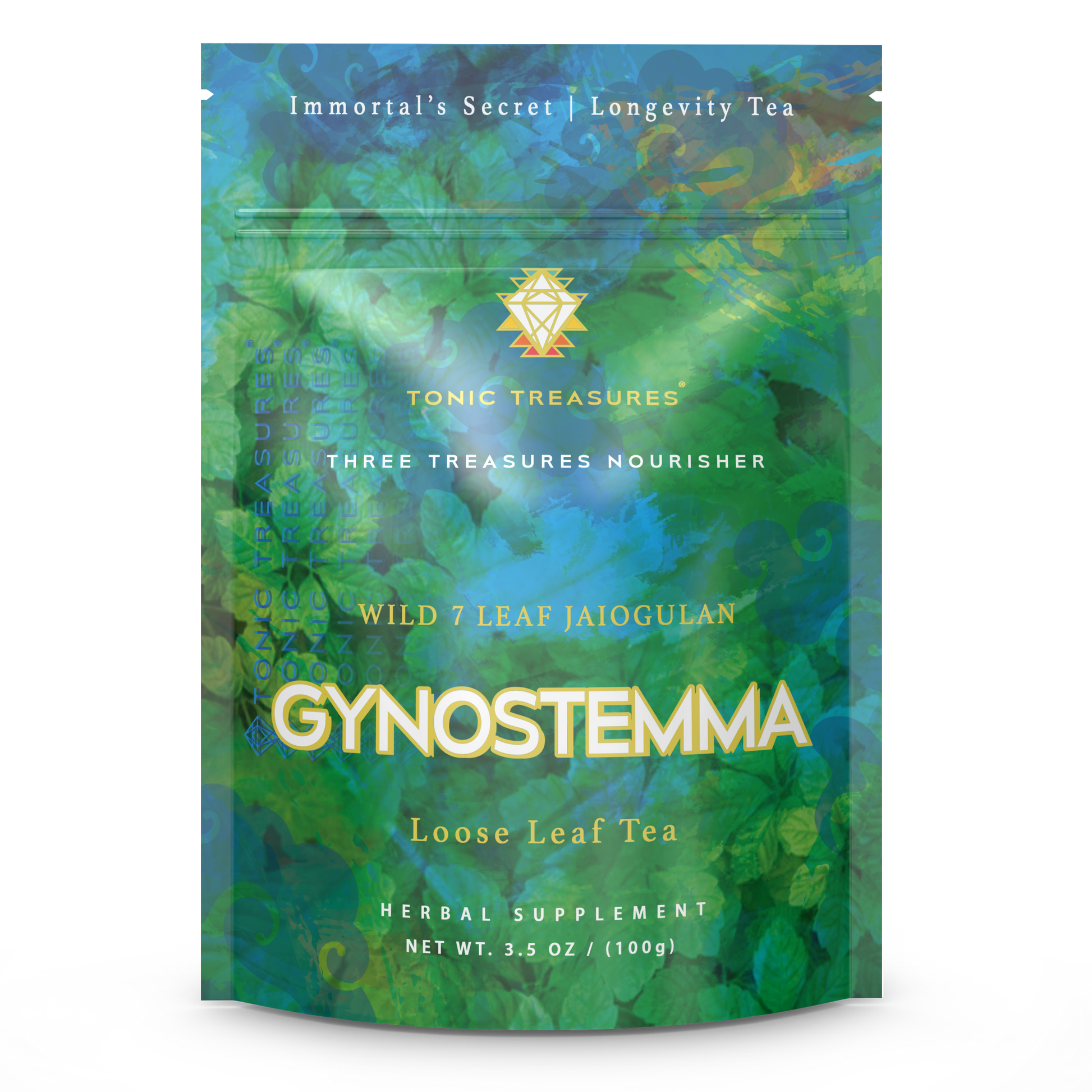7 LEAF WILD GYNOSTEMMA: Immunity + Longevity Loose Leaf Tea