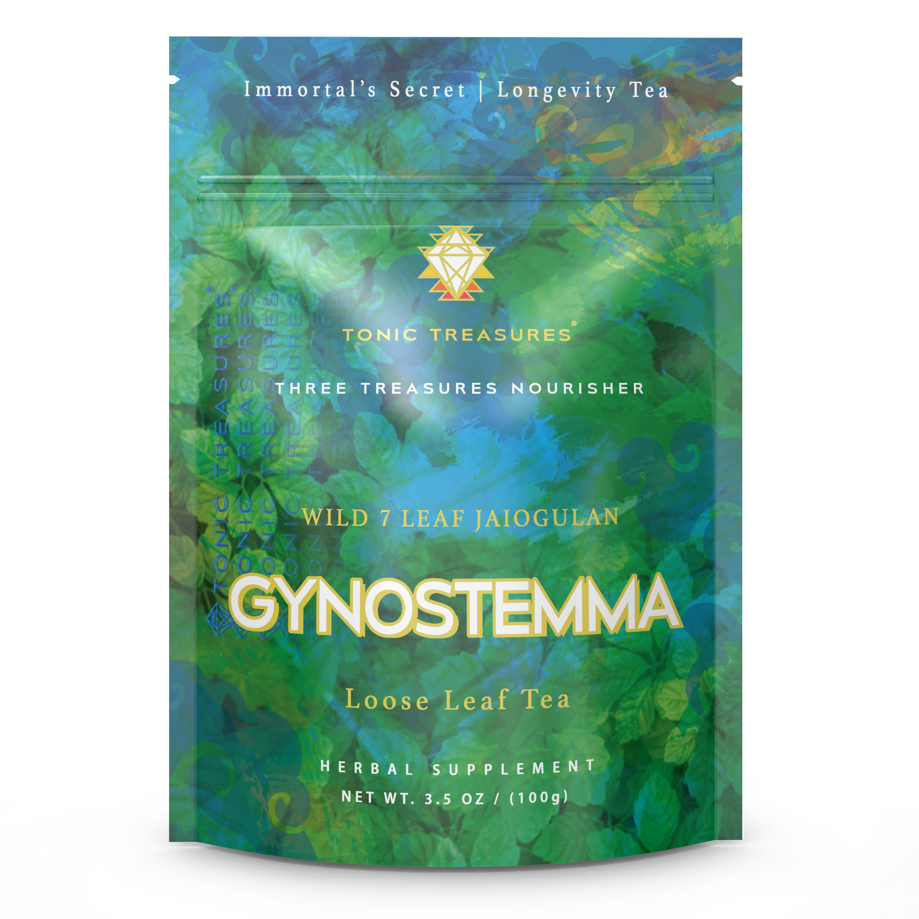 7 LEAF WILD GYNOSTEMMA: Immunity + Longevity Loose Leaf Tea