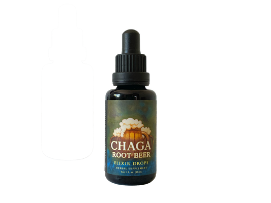 CHAGA ROOT BEER: Liver + Kidney Support Elixir Drops